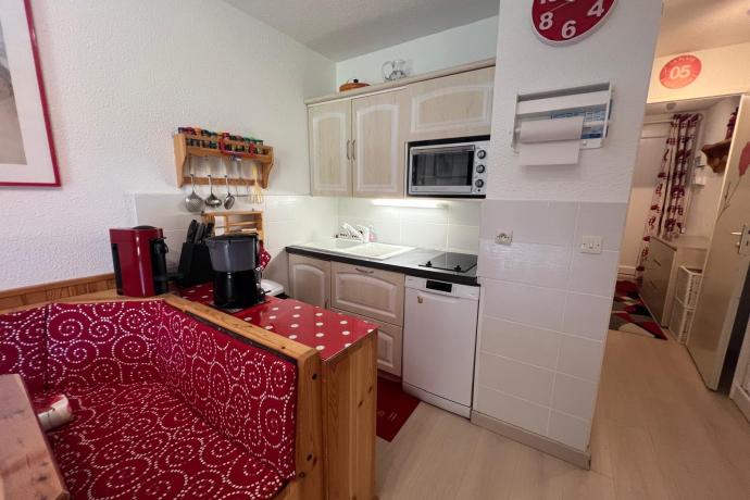 Salon Cuisine avec lit gigogne